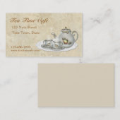 ティーセットの名刺 名刺 (正面/裏面)