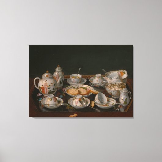 ティーセット キャンバスプリント (正面)