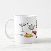 ティーセット&ブレックファーストジャムコレクション コーヒーマグカップ (左)