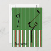 ティータイストライプのム ポストカード (正面/裏面)