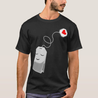 ティータイムおもしろいティーカップ Tシャツ