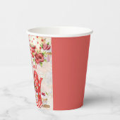 ティータイムだ！ヴィンテージ レトロ アフタヌーンティーパーティ 紙コップ (左)