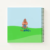 ティータイムとA B Cのスパイラルノート ノートブック (裏面)