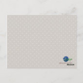 ティータイムのポストカード ポストカード (裏面)