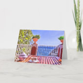 ティータイムアットルサイレンユホテルインポジターノ，イタリア カード (正面)