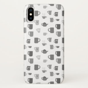 ティータイムカップとマグカップ iPhone X ケース