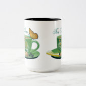 ティータイムカップ&ソーサーマグ ツートーンマグカップ (中央)