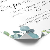 ティータイムカプセルの標識 ポスター (角)