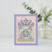 ティータイムカード、郵便料金、ティー、GIfts ポストカード (スタンド正面)