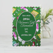 ティータイムゴガーリールフグリーントーナメント 招待状 (スタンド正面)