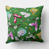 ティータイムゴガーリールフ クッション (裏面)