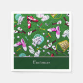 ティータイムゴガーリールフ スタンダードカクテルナプキン (正面)