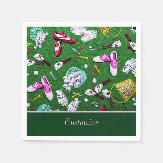 ティータイムゴガーリールフ スタンダードカクテルナプキン (正面)