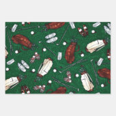 ティータイムゴルファーズコレクション ラッピングペーパーシート (正面)