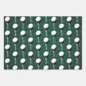 ティータイムゴルファーズコレクション ラッピングペーパーシート (正面3)