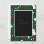 ティータイムゴルフトーナメント招待状 招待状 (裏面)