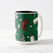 ティータイムゴルフ ツートーンマグカップ (正面右)