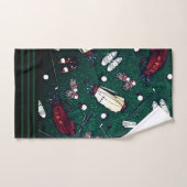 ティータイムゴルフ バスタオルセット (ハンドタオル)