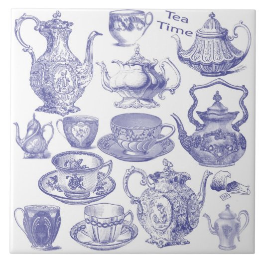 ティータイムタイル タイル (正面)