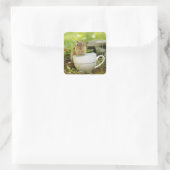 ティータイムチップムンク スクエアシール (バッグ)