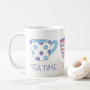 ティータイムティーカップステアパーティーパステル コーヒーマグカップ