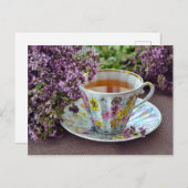 ティータイムティールームポストクロス用はがき ポストカード (正面/裏面)