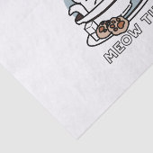 ティータイムニャータイム – かわいい猫とお茶のデザイン 薄葉紙 (詳細)