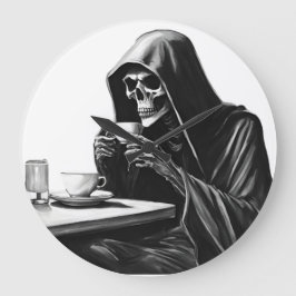 ティータイムハロウィーン ラージ壁時計
