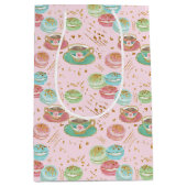 ティータイムパターン ミディアムペーパーバッグ (正面)