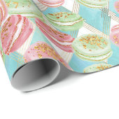 ティータイムパターン ラッピングペーパー (ロールコーナー)