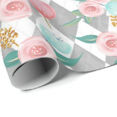 ティータイムパターン ラッピングペーパー (ロールコーナー)