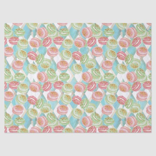 ティータイムパターン 薄葉紙 (正面)