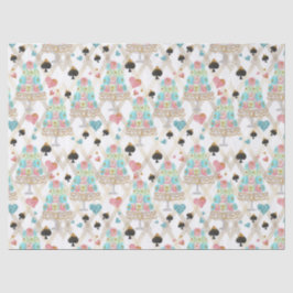 ティータイムパターン 薄葉紙