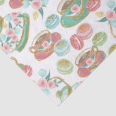 ティータイムパターン 薄葉紙 (詳細)