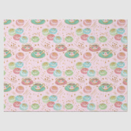 ティータイムパターン 薄葉紙