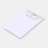 ティータイムパーソナライズされたパーティーカップのティーカップのポスト ポストイット (アングル)