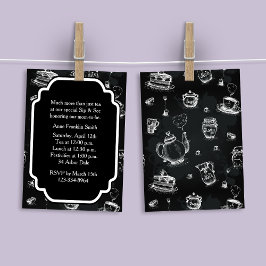 ティータイムブラック 招待状