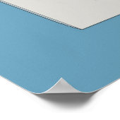 ティータイムブルーポット ポスター (角)