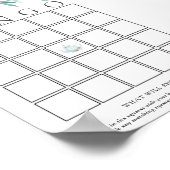 ティータイムベイビービンゴゲームカード ポスター (角)