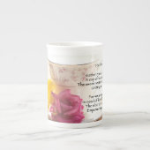 ティータイムボーン中国マグ ボーンチャイナマグカップ (正面)