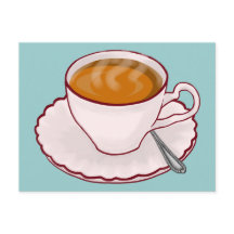 ティータイムポストカード