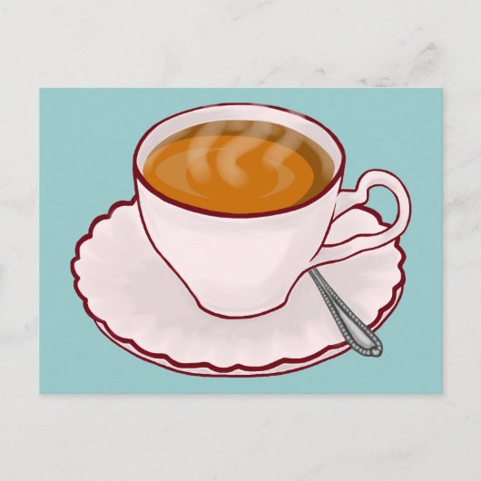 ティータイムポストカード ポストカード (正面)