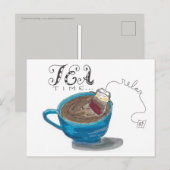 ティータイムポストカード ポストカード (正面/裏面)