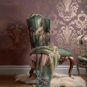 ティータイムメアリーアントワネットポートレートレディーシッター 薄葉紙