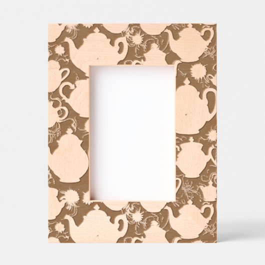 ティータイムレーザーデザイン レーザー彫刻フレーム (正面)