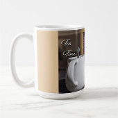 ティータイム写真マグ コーヒーマグカップ (左)