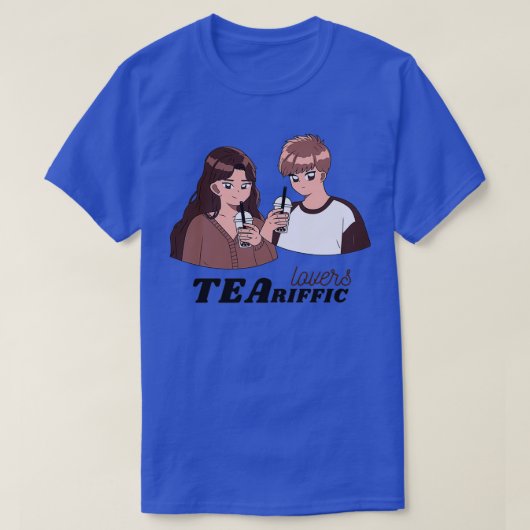 ティータイム枠25 Tシャツ (デザイン正面)