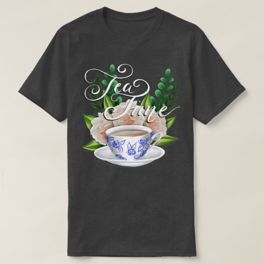 ティータイム19 Tシャツ (デザイン正面)