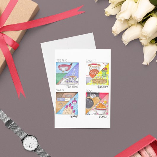 ティータイム アニバーサリーカード カード
