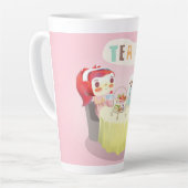 ティータイム カフェラテマグ (左アングル)